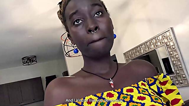 Ebony MILF Pleads for Savage Hardcore Pounding from Hung Stud Before Gulping Thick Cum Load While Ditch