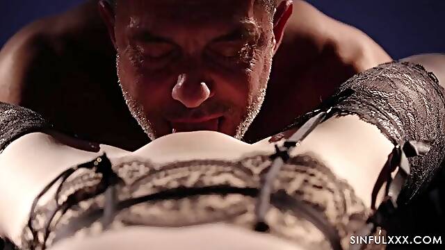 Please Fuck my Ass Slower! Anna de Ville and Renato Porn for SinfulXXX