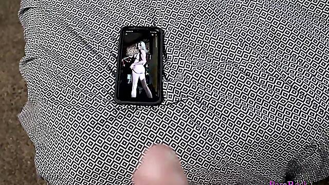 Thick Step Mom with Huge Tits Catches Me Jerking Off - Maggie Green