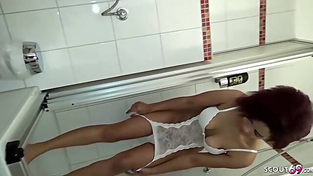 Fuck And Piss On Real German Latina Street Hooker teen 18+