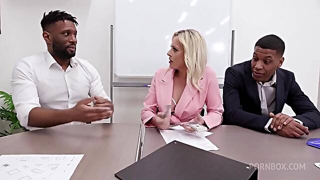 Brittany Bardot And Yves Morgan In Smashes Her Butthole Only With Two Bbc