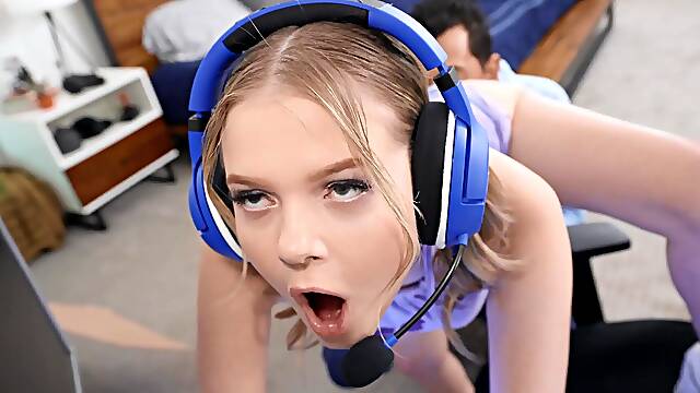 Lewd teen and busty MILF mind-blowing sex clip