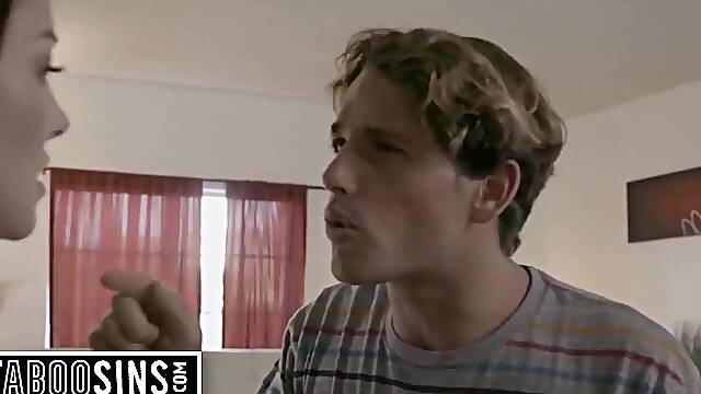 Obsessed mother Id like to fuck Helps Neighbour After Accident and Claims to Be His Wife Just to Screw Her