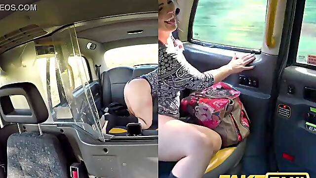 Fake Taxi Large booty Spaniards snatch stretched by thick wang