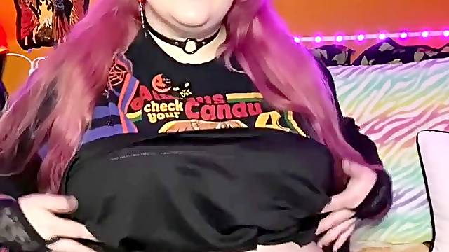 Bbw emo nymph Stripping for You