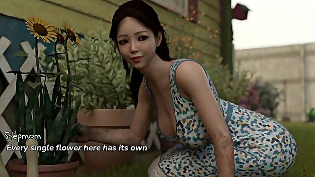 Help in gardening to Stepmoms - love and Temptation(scene of ep-02)
