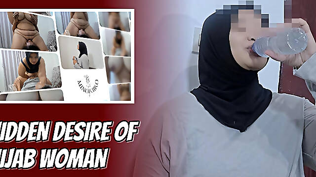 Asian Hijab Girl Unleash Her Desire After Drink Some Strange Liquid - Minokiiko