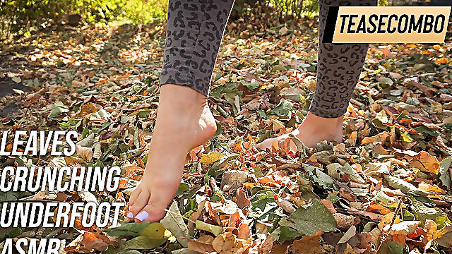 Leaves Crunching Underfoot Asmr