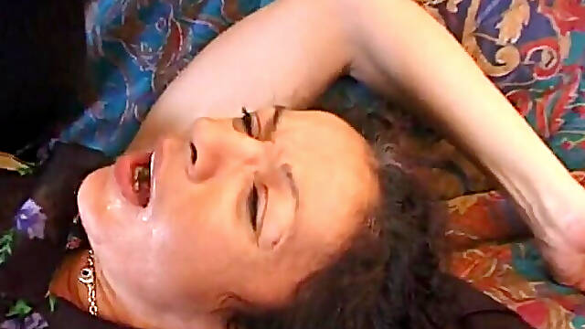 Hairy Mature Maid Gets a Double Penetrations