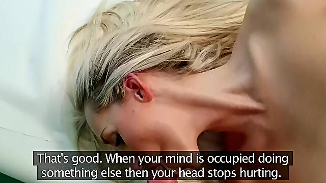Fake Hospital - Beautiful Squirting Blondes Migraine Cured by My Cock