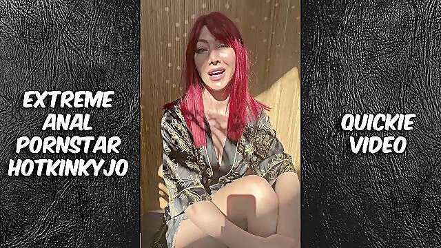 12.june.2026 Video Quickie Talk, Hkj, Hotkinkyjo, Boobs, Ass, Asshole, Pornstar